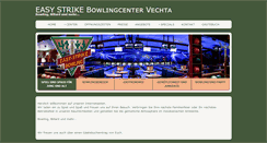 Desktop Screenshot of bowlingcenter-vechta.de