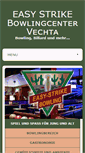 Mobile Screenshot of bowlingcenter-vechta.de